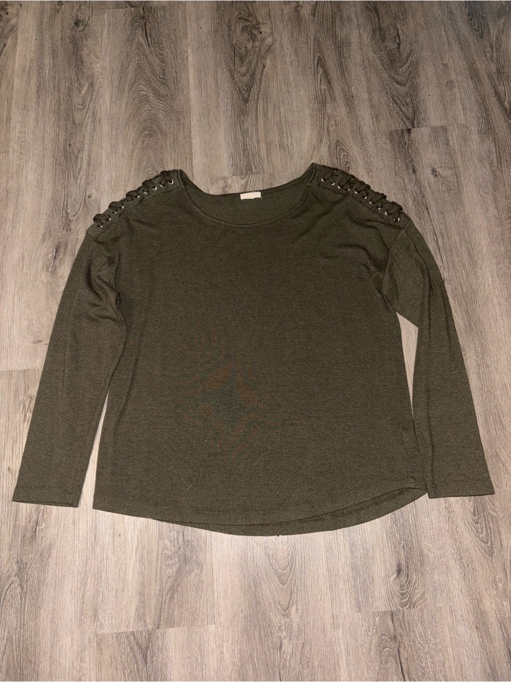 Ardene | Green Braided Longsleeve